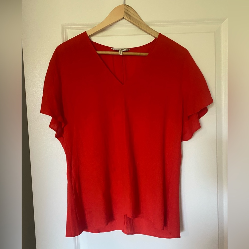 & other stories red shirt